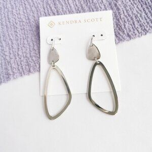 Kendra Scott Kira Silver Drop Earrings